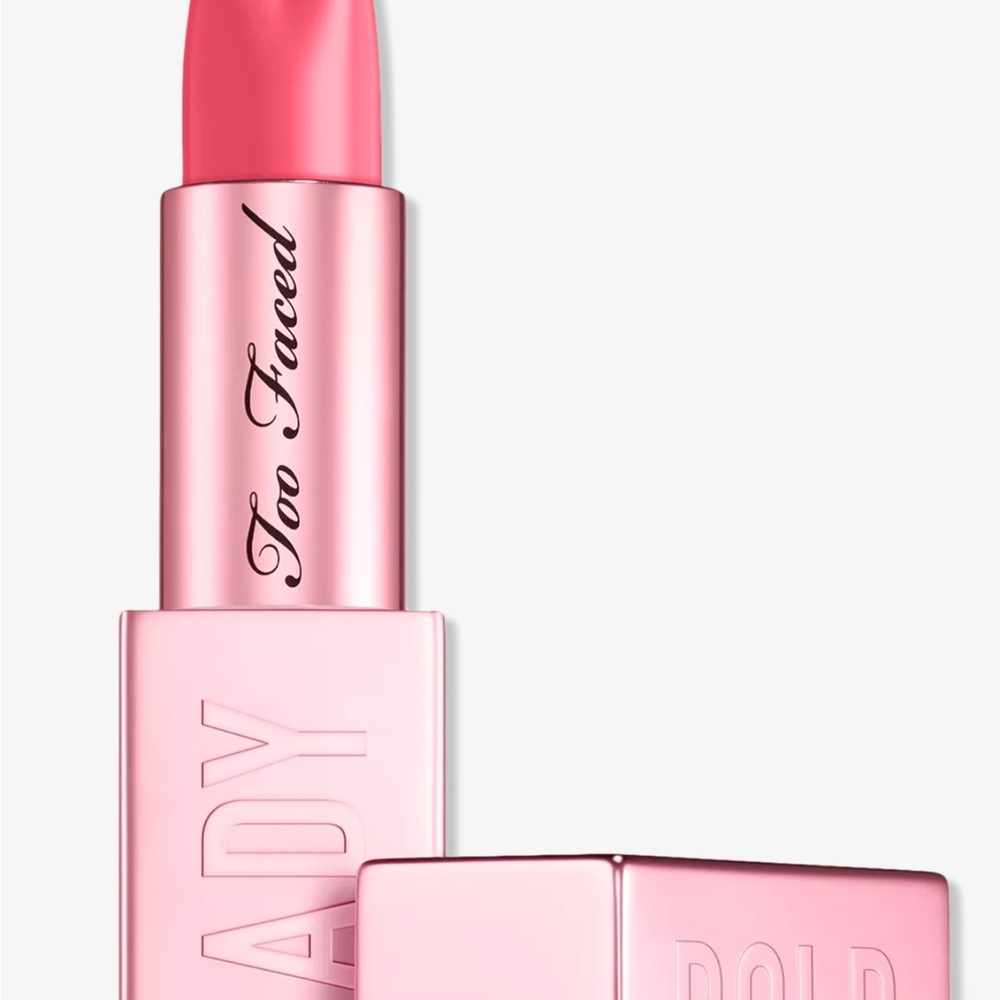 Too Faced Lady Bold Pink Dear Diary Power Cream Lipstick